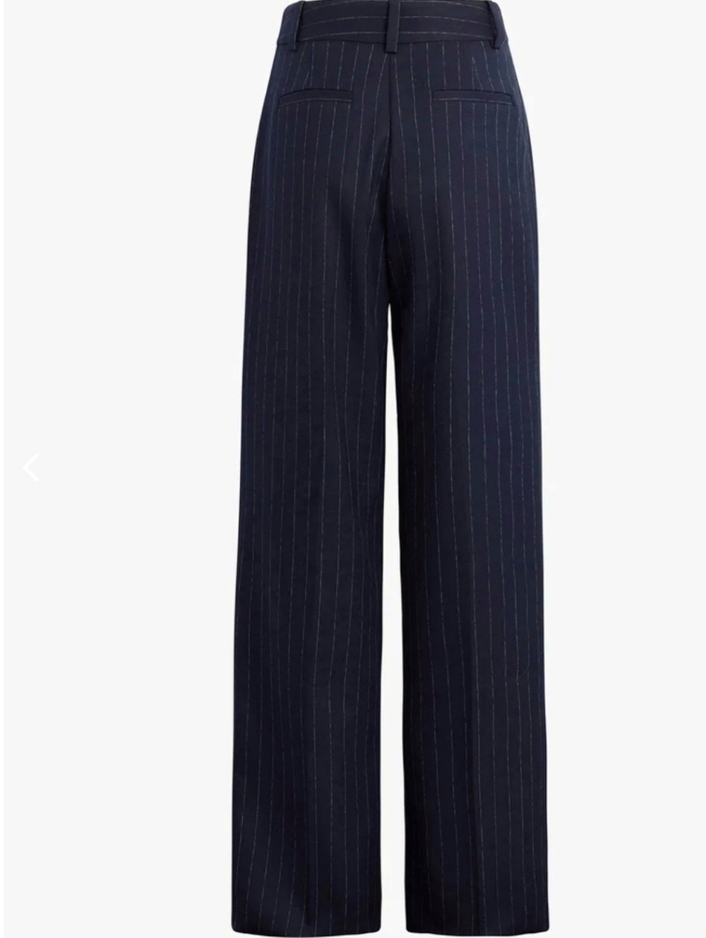 Favorite Daughter Navy Pinstripe Trousers - Picture 3 of 11
